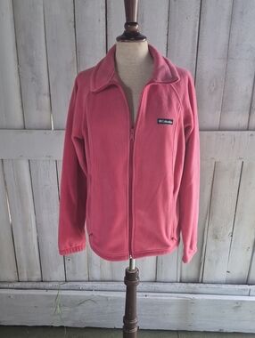 Columbia Pink Plush Fleece Jacket